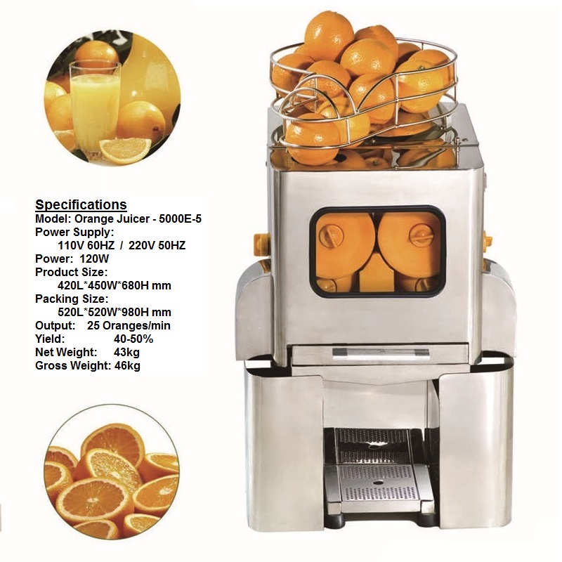 Automatic Orange Juicer Shop